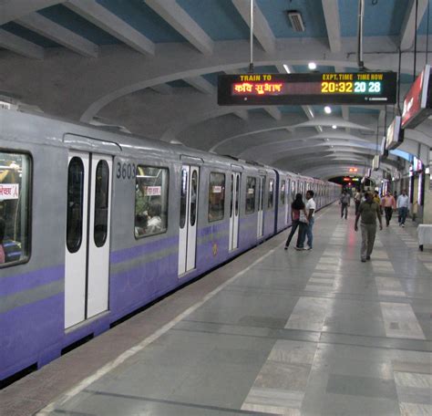 kolkata   indias  underwater metro connecting howrah