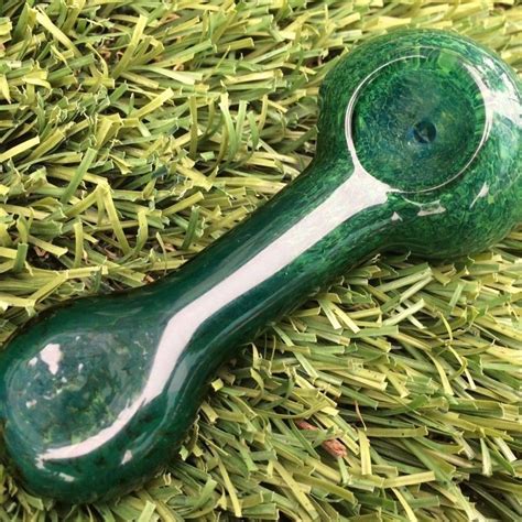 Kings Pipes Online Headshop Emerald Green Glass Pipe 4 Leafly