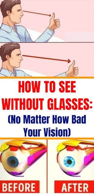 How To See Without Glasses No Matter How Bad Your Vision Is