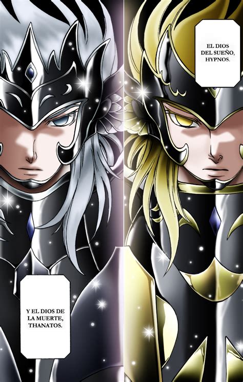 Saint Seiya Gallery Lost Canvas Hypnos And Thanatos Colored By