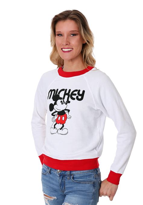 Womens Mickey Mouse Sweatshirt