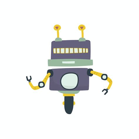 Illustration Of Robot Vector Graphic Download Free Vectors Clipart