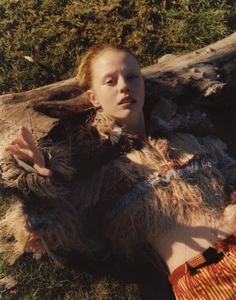 Mia Goth By Jesse John Jenkins For Flaunt The Element Issue Gorgeous Girls Most Beautiful Women