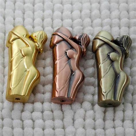 Free Shipping 3pcs Lot Novelty Gadget Creative T Sexy Funny Beauty Penis Lighters Windproof