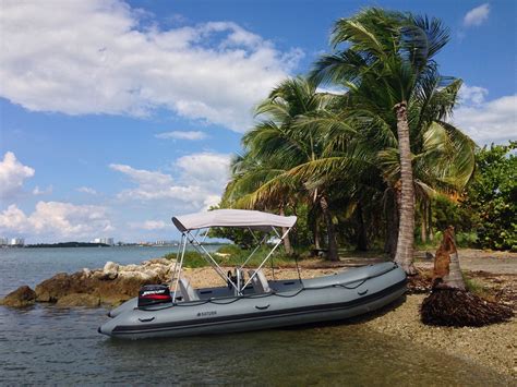 4 Bow Sun Shade Canopy And Bimini Tops For Inflatable Boats