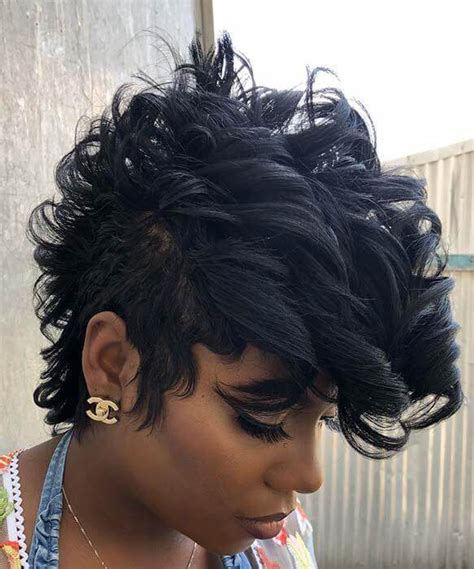 Cute Hairstyles 2021 Black Girl Wavy Haircut