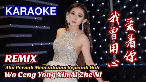 Karaoke Wo Ceng Yong Xin Ai Zhe Ni Remix Helen Huang Live