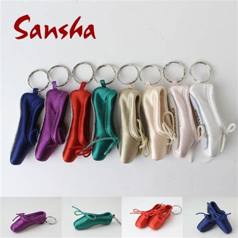 Ballet Sansha Key Rings Dance Small Accessories Mini Toe Shoes Key