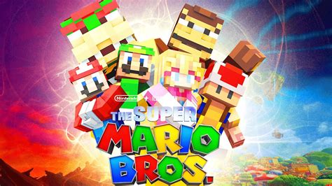 The Super Mario Bros Movie In Minecraft Minecraft Super Mario 188