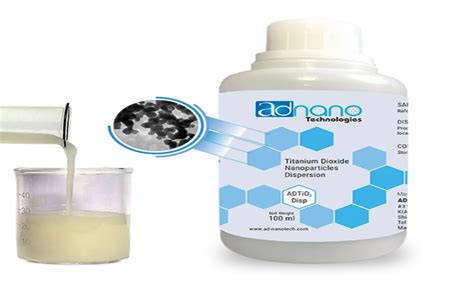 Titanium Dioxide Titanium Dioxide Nanoparticles Dispersion In Dmf Manufacturer From Shimoga