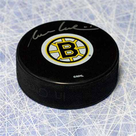 Reggie Lemelin Boston Bruins Autographed Hockey Puck Nhl Auctions