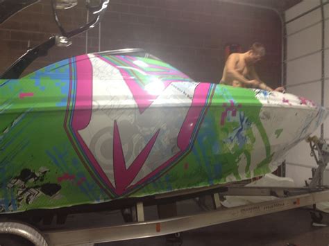 Vinyl Marine Wraps Boat Wrap Garden City Id