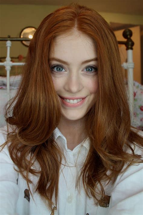 beauty blogger rosie bea sporting the perfect copper hair uk