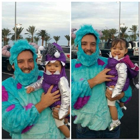 Father Daughter Costumes Boo And Sulley Father Daughter Halloween