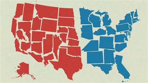 American Policy Is Splitting State By State Into Two Blocs The