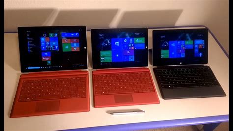 Surface Pro 3 Vs Surface 3 Vs Surface 2 Highlights And Differences