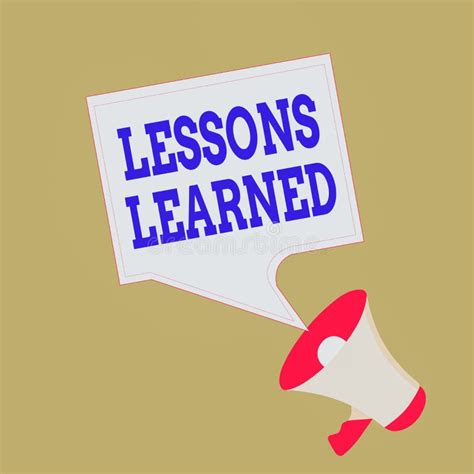 Lessons Learned Education Knowledge Concept Stock Illustrations 329