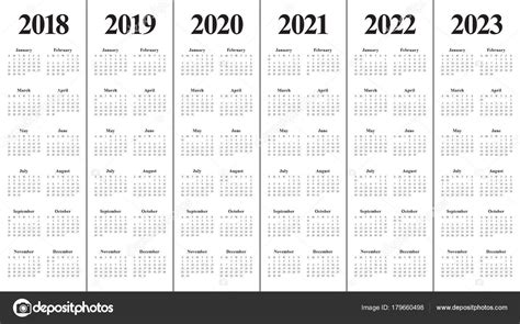 3 Year Calendar 2021 To 2023 Free Letter Templates