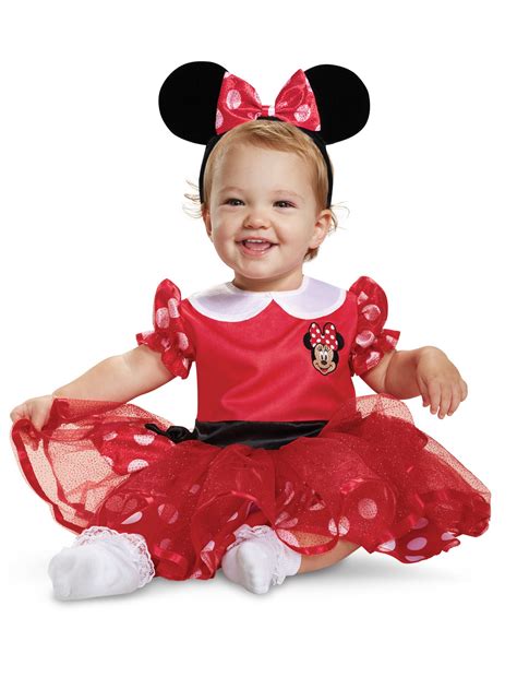 Mickey Mouse Red Minnie Mouse Infant Costume Partybell Com