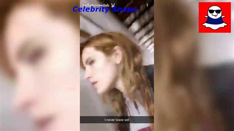 Bella Thorne Snapchats October Celebrity Snaps Youtube