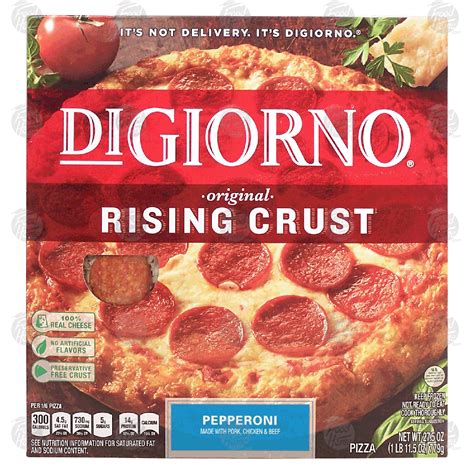 Digiorno Rising Crust Original Rising Crust Pepperoni Pizza 27 5 Oz