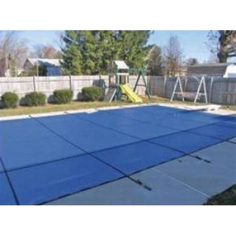 18 X 36 Ft Rectangle Mesh Safety Pool Cover For In Ground Pools 123