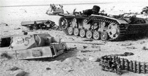 Panzer Iii Tank Wrecked In North Africa August 1942 Ww2 Historybook