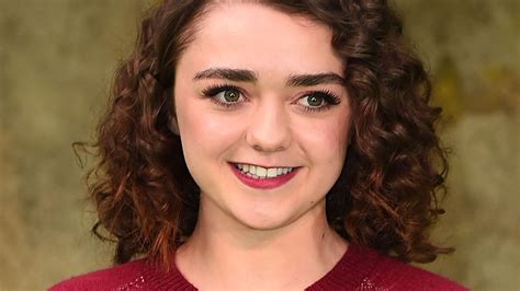 Maisie Williams Is Worried Her Looks Will Affect The Work She Gets