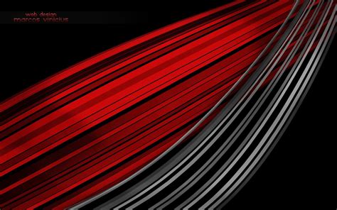 113 Red Black White Abstract