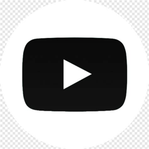 White Youtube Logo Youtube Logo Png Black Hd Png Download 400x400