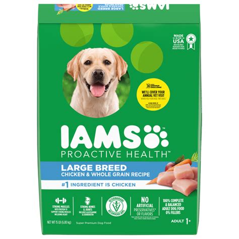 Save On Iams Proactive Health Large Breed Dry Dog Food Chicken And Whole