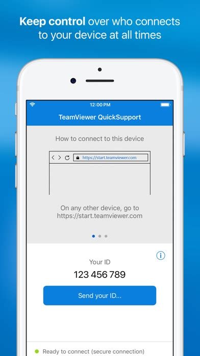 Teamviewer Quicksupport App Voor Iphone Ipad En Ipod Touch Appwereld