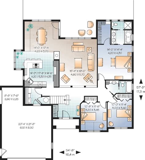 Airy Florida-Style Ranch - 21649DR | Architectural Designs ...