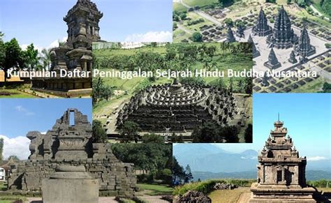 Kumpulan Daftar Peninggalan Sejarah Hindu Buddha Nusantara