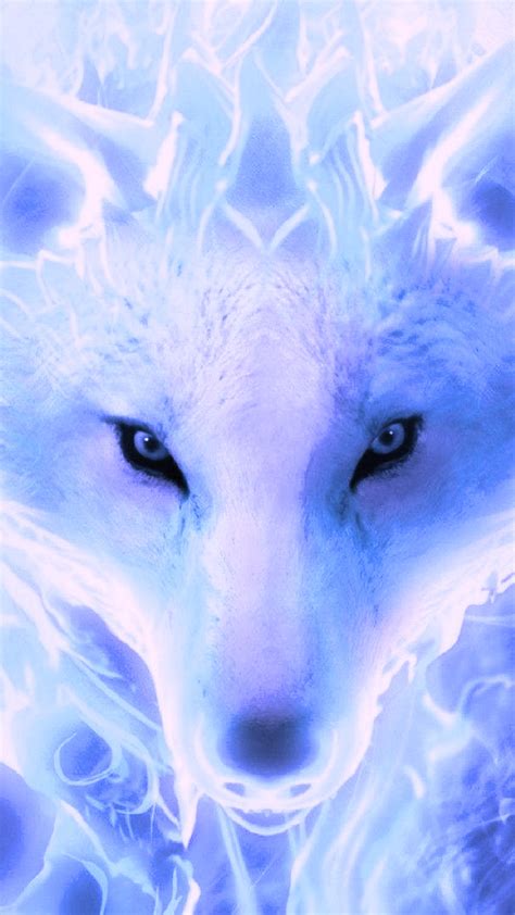 Cool Blue Wolf Wallpapers Wallpaper Cave
