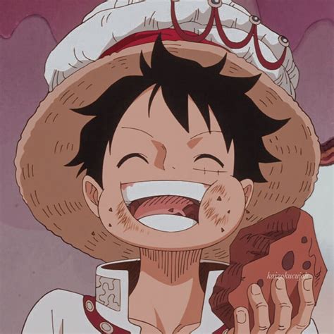 Monkey D Luffy Icon In One Punch Man Anime One Piece Luffy
