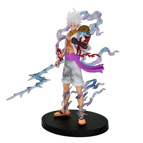 Buy One Piece Anime Luffy Gear 5 Action Figure Collectible Statue