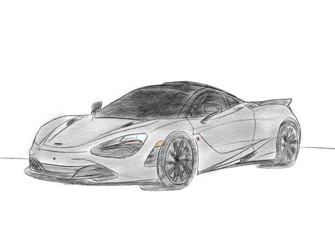 Mclaren 720s Drawing Supercars Gallery