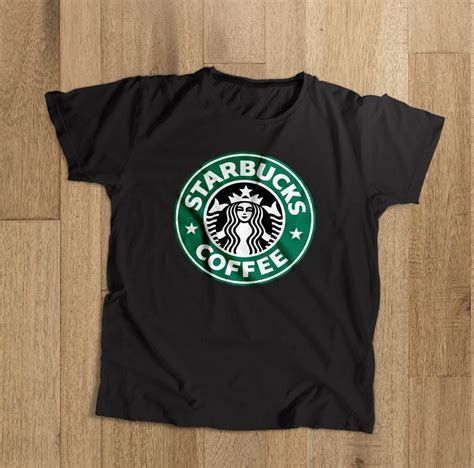 Starbucks Shirt Starbucks Logo Shirt Starbucks Coffee Shirt Etsy Uk