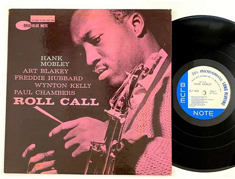 Popsike Com Hank Mobley Roll Call LP Blue Note BLP Mono W Rd Auction Details