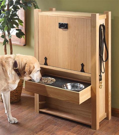 20 Gorgeous Diy Dog Feeding Station Projects Home Design And Interior