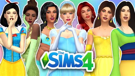 Sims 4 Let S Create Disney Princesses Sims 4 Mods Clo