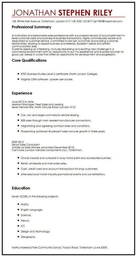 Try and stand out in a positive sense. Great Work Cv Template Picture