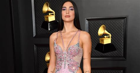 Dua Lipa S Butterfly Versace Dress At The Grammys Popsugar