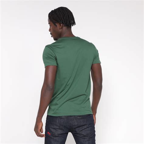 Camiseta Lacoste Logo Masculina Verde Netshoes