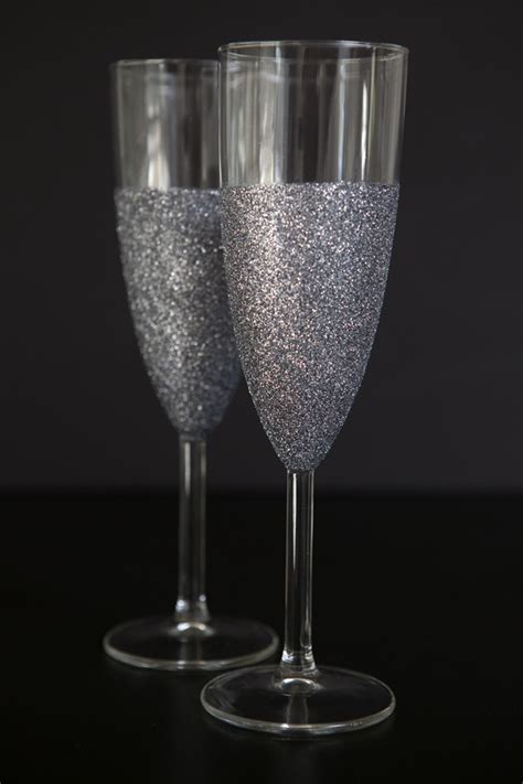 Learn How Easy It Is To Make Glittered Glassware