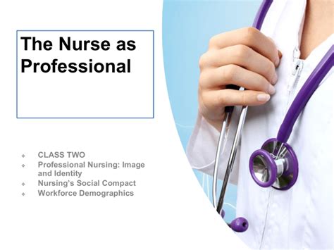 Class Two Professional Nursing Studentversion 2
