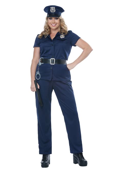 Plus Size Police Woman Costume Ubicaciondepersonascdmxgobmx