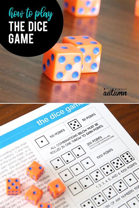 The Dice Game Fun And Easy Game For Kids And Adults Its Always