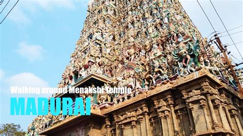 India Madurai Walking Around Meenakshi Temple 2020 🇮🇳 Youtube